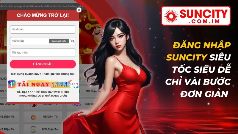Đăng Nhập SUNCITY